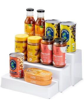 YouCopia 2 Set of 3-Tier Expandable Cabinet Organizer Shelf Adjustable Kitchen